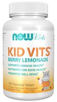 NOW FOODS Witaminy i minerały dla dzieci Kid Vits Berry Lemonade (120 tabl.
