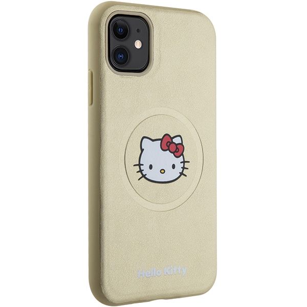 Etui Hello Kitty do iPhone 11, iPhone XR, Złoty, MagSafe zdjęcie 4