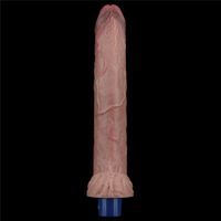 11" Real Softee Rechargeable Silicone Vibrating Dildo