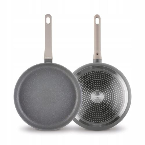 Patelnia na indukcję PATELNIA GŁĘBOKA NON-STICK Z POKRYWKĄ 28cm Pancetta na Arena.pl