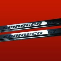 Listwa progowa VOLKSWAGEN SCIROCCO MK2 GT Stal nierdzewna 304 połysk  2szt