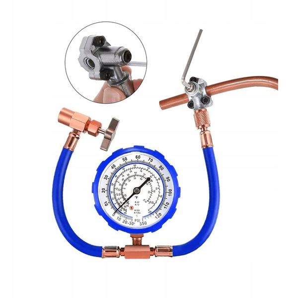 ZAWÓR PRZEBIJAJĄCY KRAN LODÓWKI ZAWÓR KOMPATYBILNY Z 1/4" 5/16" 3/8" zdjęcie 10