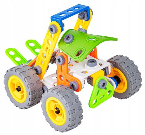 KLOCKI KONSTRUKCYJNE POJAZD BUDOWLANY DO SKRĘCANIA na Arena.pl