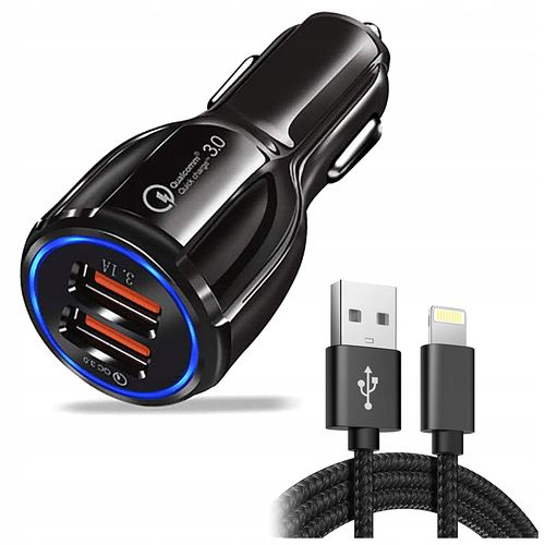 Ładowarka samochodowa Apple Lightning, USB 3100 mA na Arena.pl