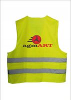 Kamizelki odblaskowe dziecięce logo nadruk 20 szt.