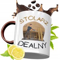 Kubek Bordowy Dla Stolarza Na Urodziny Prezent Z Nadrukiem Ze Zdjęciem