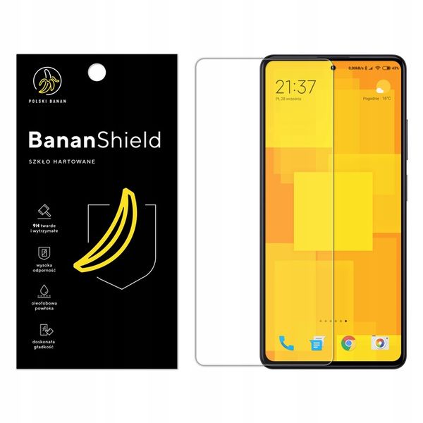 Szkło hartowane 9H BananShield do Xiaomi Redmi Note 12 Pro zdjęcie 2