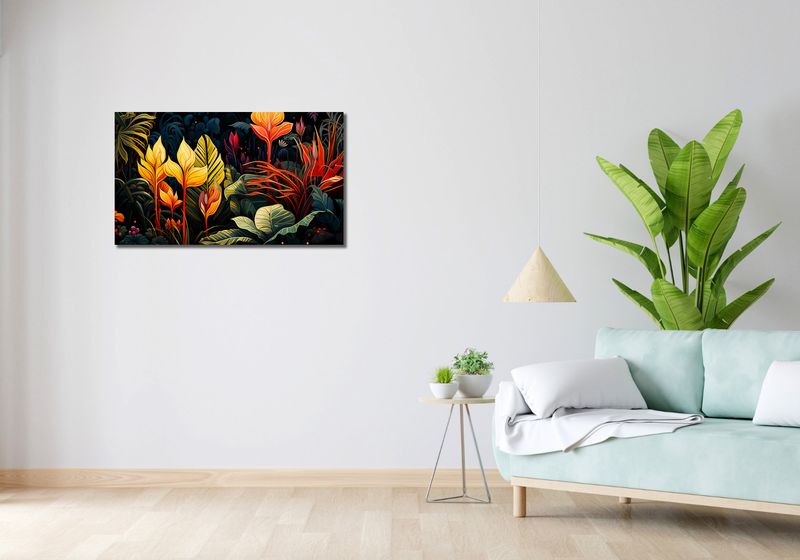 Obraz 90x50cm Tropikalna Symfonia zdjęcie 2