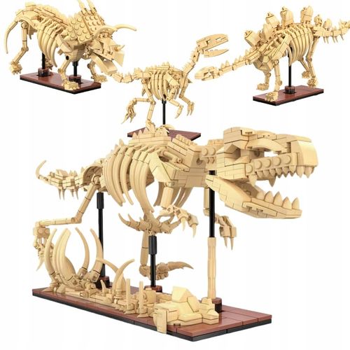 KLOCKI CADA ZESTAW DINOZAURÓW 4W1 + SPECJALNA WERSJA T-REX na Arena.pl