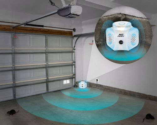 ULTRADŹWIĘKOWY ODSTRASZACZ KUN SZCZURÓW MYSZY GRYZONI NO PEST QUATTRO PRO na Arena.pl