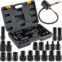 ŚCIĄGACZ MŁOTEK PNEUMATYCZNY WTRYSKIWACZY CR-V ZESTAW DIESEL 19 ADAPTERÓW