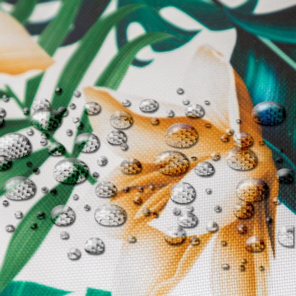 Poduszka AMELIA na długi leżak ogrodowy plażowy, materac 185x60x6cm zdjęcie 11