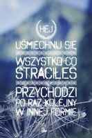 Uśmiechnij się – obraz w ramie 20×30 cm Wybierz ramkę - Ramka INOX R8 - wąska