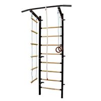 Drabinka gimnastyczna do ćwiczeń metalowa czarna Sport Child