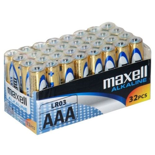 32x Baterie alkaliczne MAXELL alkaline AAA LR3 R3 na Arena.pl