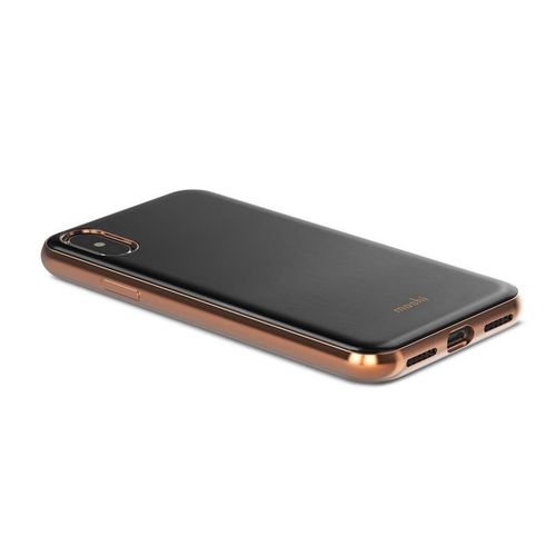 Moshi iGlaze - Etui iPhone Xs / X (Black) na Arena.pl