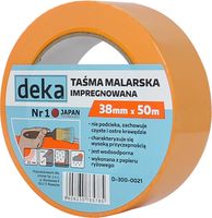 TAŚMA RYŻOWA MALARSKA IMPREGNOWANA 38MM*50M - D-300-0021