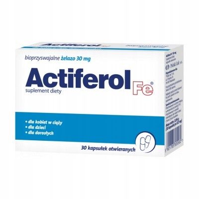 PL ActiFerol Fe 30 mg 30 kapsułek zdjęcie 1