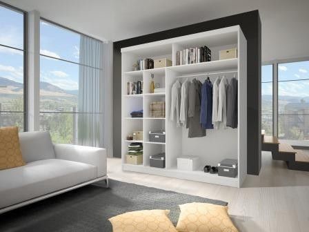 Szafa MULTI  203 z lustrem na Arena.pl