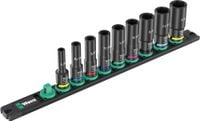 zes. kluczy nasadowych udar, 3/8'' 9 częś.listwa magnetyczn - w05005591001