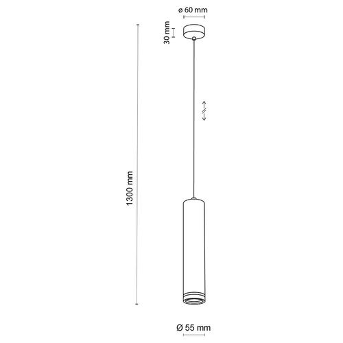 lampa wisząca jet white 4889 tk lighting na Arena.pl