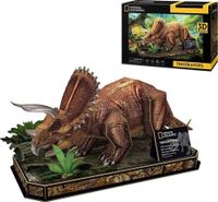 PUZZLE 3D NATIONAL GEOGRAPHIC TRICERATOPS 0526