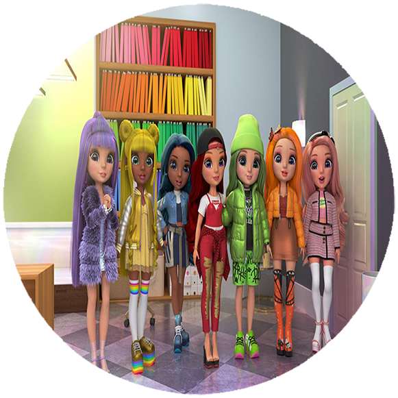 Podkładka pod myszkę Rainbow High zdjęcie 2