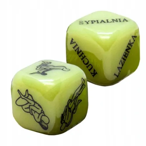 Gra Erotyczna Wstępna Planszowa Dla Par + Kości Miłości Kamasutra Świecące na Arena.pl