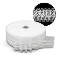 TAŚMA marszcząca żyłkowa transparentna wałek 50m