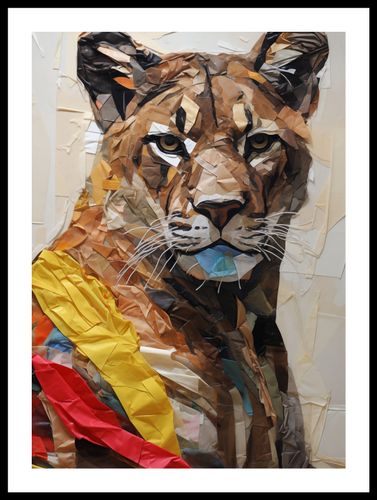 Plakat 39,5x55cm Papierowy Tygrys na Arena.pl