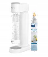 Saturator do gazowania wody PHILIPS ADD4901WH butelka 1l soda biały