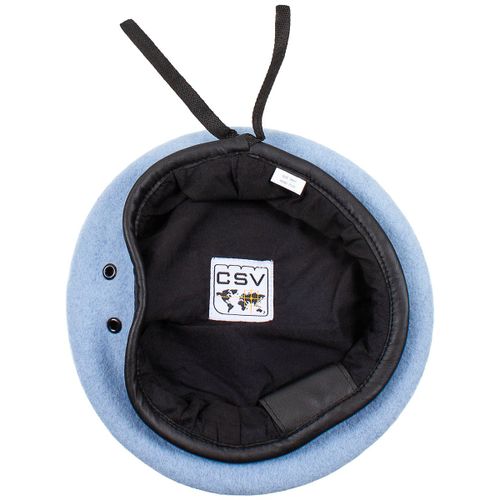 BERET FRANCUSKI ORGINAŁ NIEBIESKI NOWY 58 cm na Arena.pl