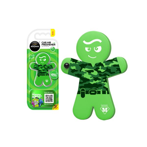 Zapach Aroma Car Polymer Manny Lemon zdjęcie 1