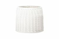 BROEL MACY komin akrylowy na zimę ecru