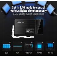 Neewer Panel Świetlny Lampa Led Rgb 12w 2500-10000K Regulowany Uchwyt