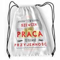 Plecak Dla Szewca Sportowy Szkolny Worek Torba Z Nadrukiem Ze Zdjęciem