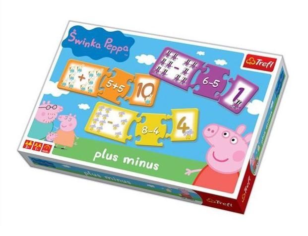 TREFL 00622 PLUS MINUS - ŚWINKA PEPPA zdjęcie 2