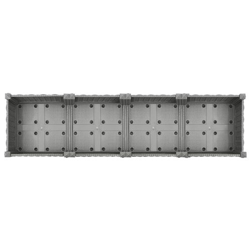 Donica do podwyższonej rabaty, 160x40x71 cm, polipropylen na Arena.pl