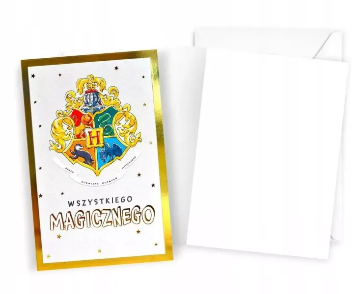Karnet Urodziny Harry Potter zdjęcie 1