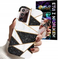 ETUI CASE DO SAMSUNG NOTE 20 ULTRA - MARMUREK GEOMETRIA WZORY DLA KOBIET
