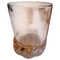 szklanka łapa kota 340 ml brązowa kocia łapka