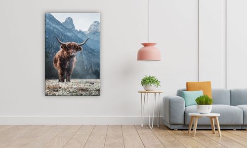 OBRAZ NA PŁÓTNIE 048 Krówka 70x100cm na Arena.pl