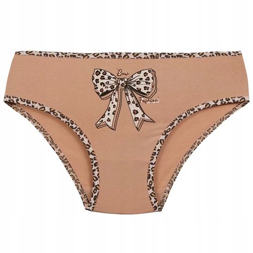 Majtki Dziewczęce Figi Bawełniane Mini Panterka 4-pak MORAJ 146-152 na Arena.pl