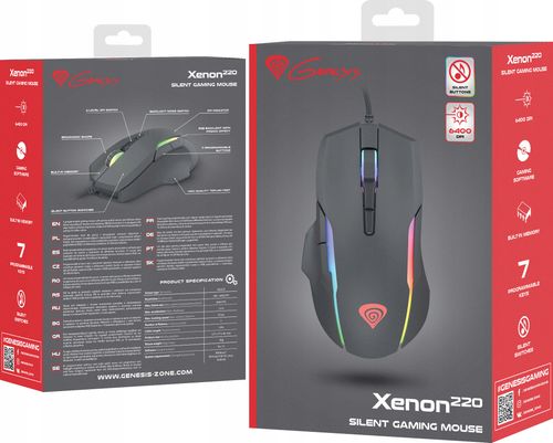 Mysz przewodowa GENESIS Xenon 220 na Arena.pl