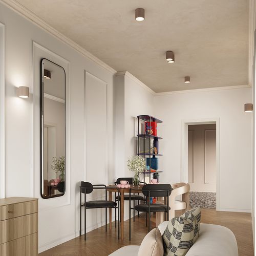 Plafon AURA 1 taupe GU10 na Arena.pl