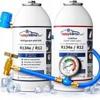 CZYNNIK DO NABICIA KLIMATYZACJI GAZ R134a Z USZCZELNIACZEM + WĄŻ MANOMETR