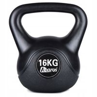Kettlebell 16KG Kompozyt AbarQs FITNESS CIĘŻAR KULA ODWAŻNIK HANTLA
