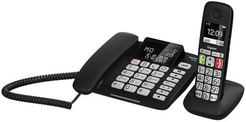 Telefon stacjonarny GIGASET DL780 Plus Czarny na Arena.pl