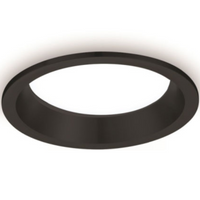 Wpust do łazienki Sun 293101103 Elkim LED 6W 3000K okrągły IP44 czarny