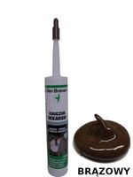 USZCZELNIACZ KAUCZUK DEKARSKI BRĄZOWY RUBBER-SEAL 280ml